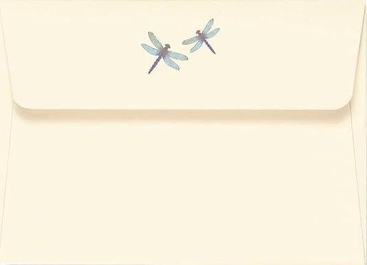Blue Dragonfly Stationery Set (Boxed Stationery) Hardcover