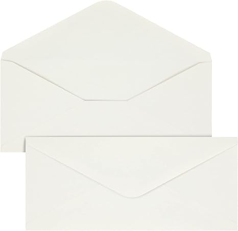 100 Piece Cotton Stationery Paper and Envelopes Set for Writing Letters, Wedding Invitations, Resume (Ivory, 8.5 x 11 In) - Resume Paper with Envelopes