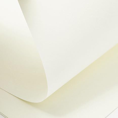 100 Piece Cotton Stationery Paper and Envelopes Set for Writing Letters, Wedding Invitations, Resume (Ivory, 8.5 x 11 In) - Resume Paper with Envelopes