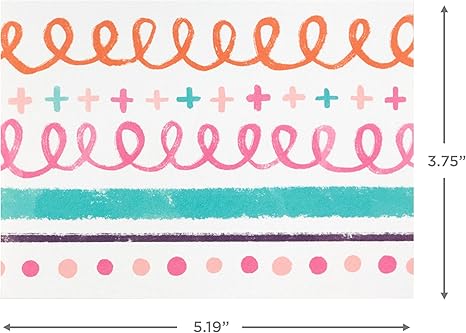 Blank Cards Assortment, Modern Doodles (48 Cards with Envelopes) for Mother's Day, Graduation, Just Because, All Occasion